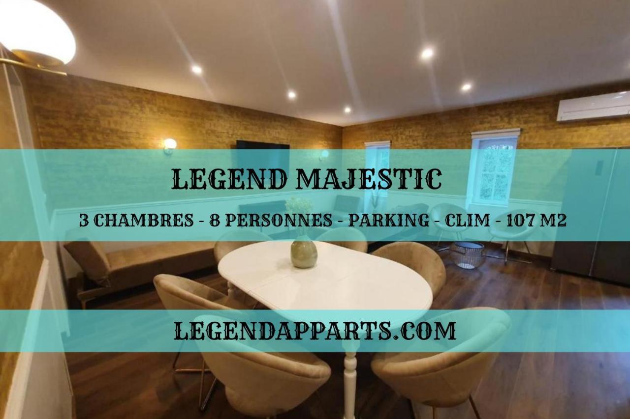 Legend Majestic - 3 - Parking Prive Gratuit - Centre - Quai De Saone - Gare - Fibre Apartment